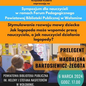 sympozjum dla nauczycieli logopedia sympozjum dla nauczycieli logopedia