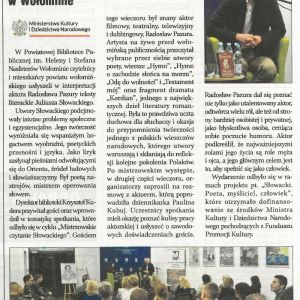 mistrzowskie czytanie slowackiego radoslaw pazura prasa mistrzowskie czytanie slowackiego radoslaw pazura prasa