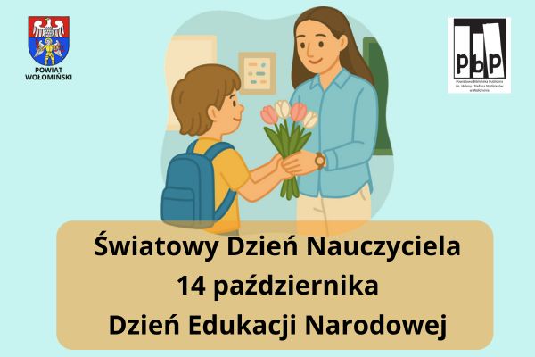  14 października obchodzimy Dzień Edukacji Narodowej, zwany także Dniem Nauczyciela!